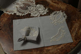 Zahira Blue Ice Table Linen