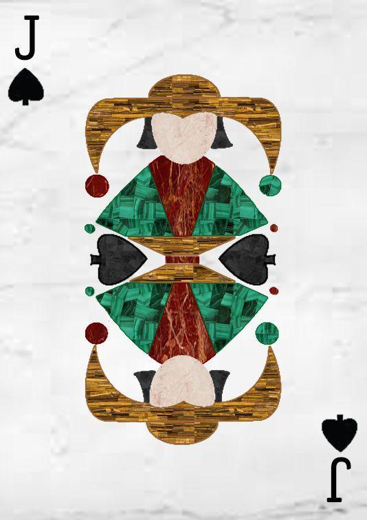 The Playing  card series -  Jack