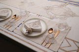 Victoria Gold Shimmer Table Linen